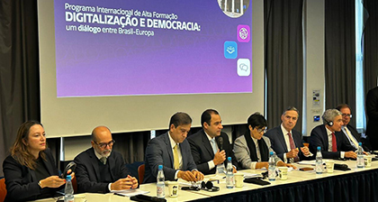 Ministro Barroso em seminário na Alemanha