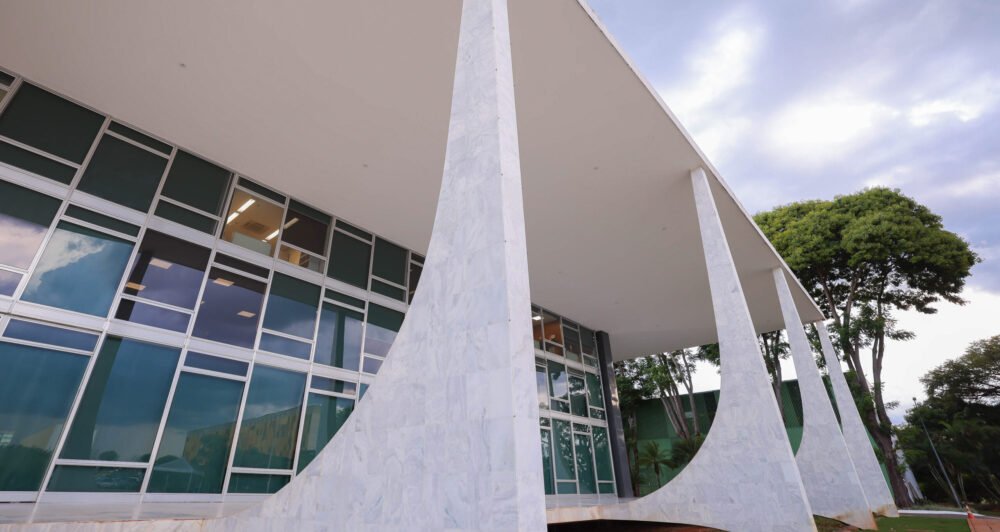 Fachada do edifício-sede do STF