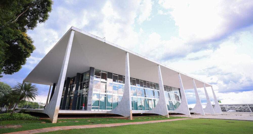 Fachada do edifício-sede do STF