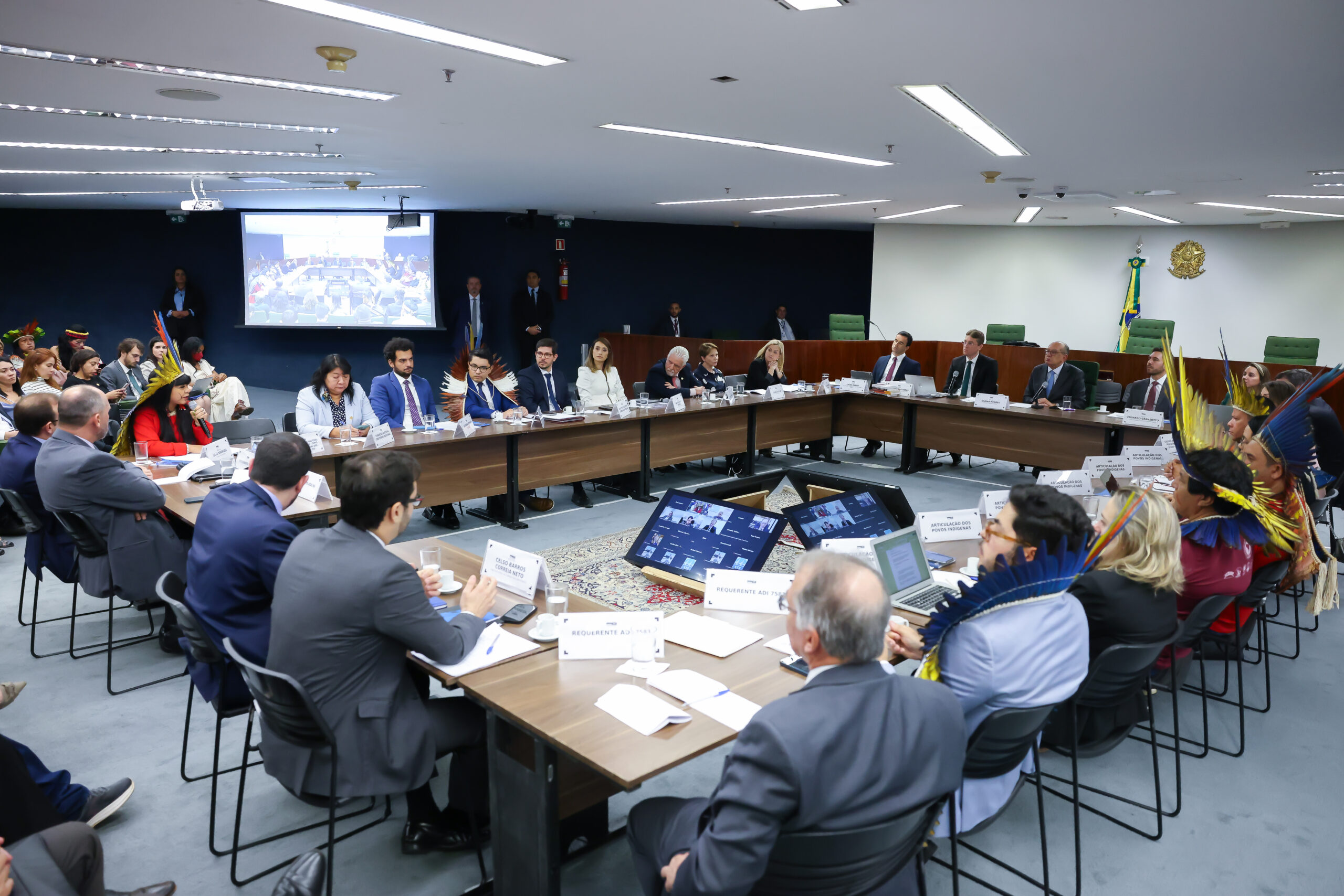 1ª Audiência de Conciliação do STF sobre a lei do Marco Temporal