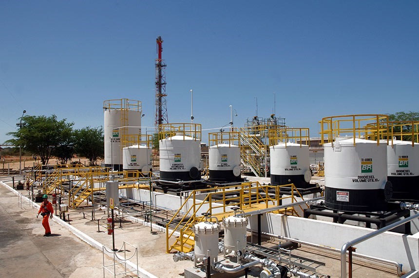 Usina de produção de biodiesel