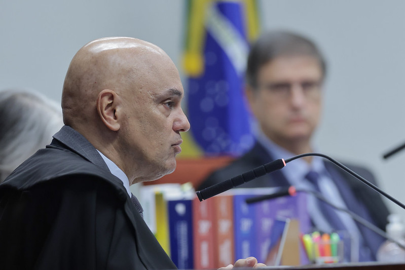 Ministro Alexandre de Moraes na 1ª Turma do STF