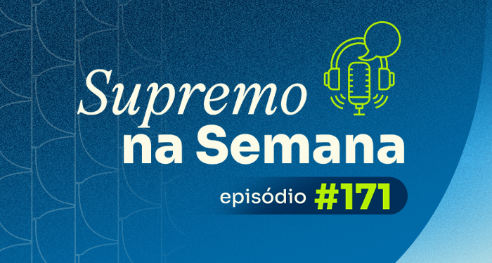 Card em azul com o nome do podcast