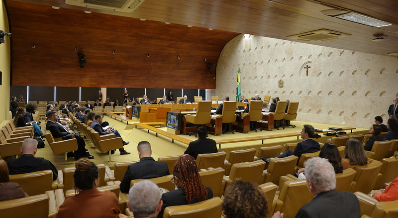 Sessão plenária do STF