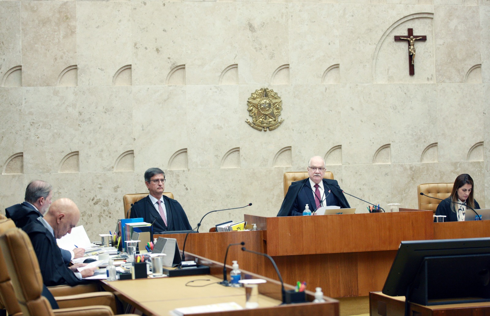 Fotografia da sessão plenária do STF em 5 de feveirro de 2026
