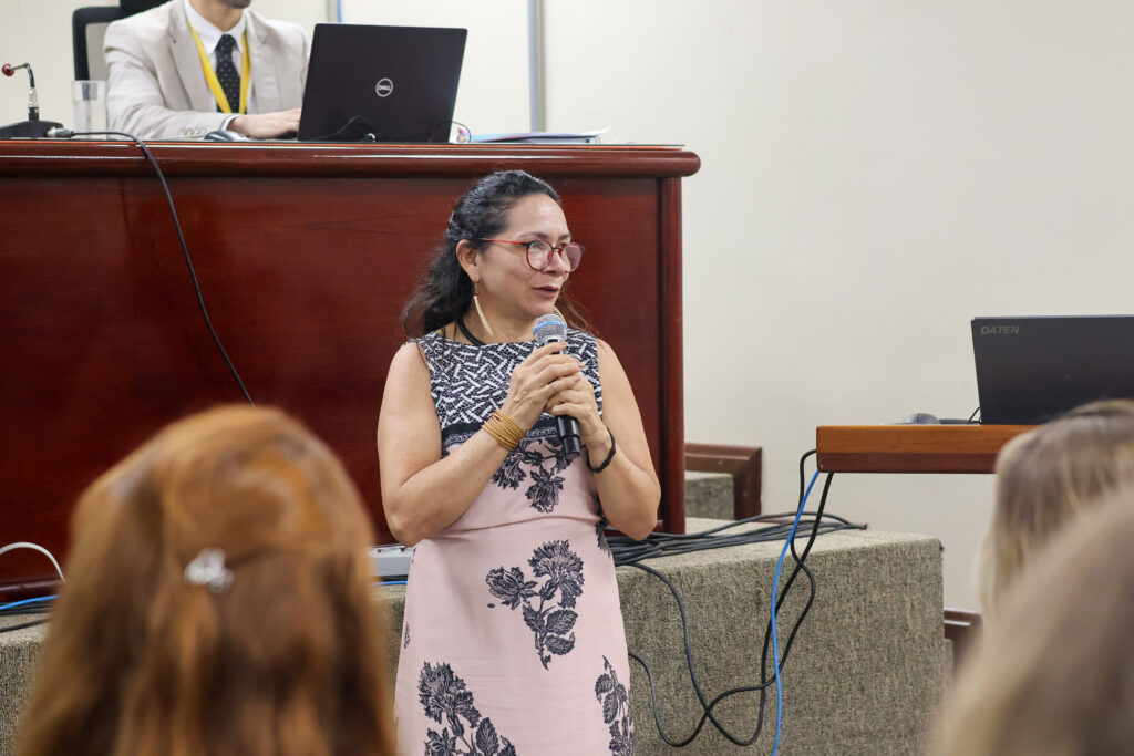 Foto da reunião realizada em Rondônia com responsáveis por organizar a escuta ao povo indígena Cinta Larga