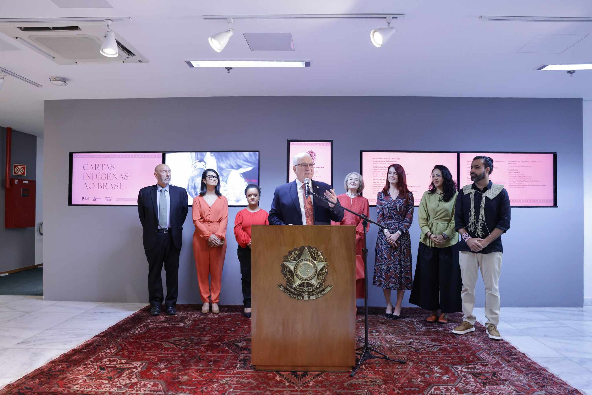 Abertura da Exposição “Cartas Indígenas ao Brasil