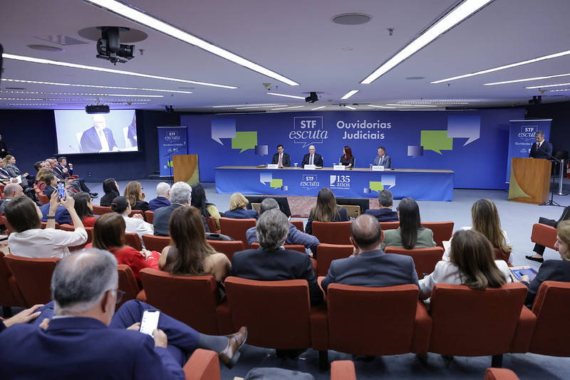 ‘STF Escuta’ debate fortalecimento das ouvidorias judiciais