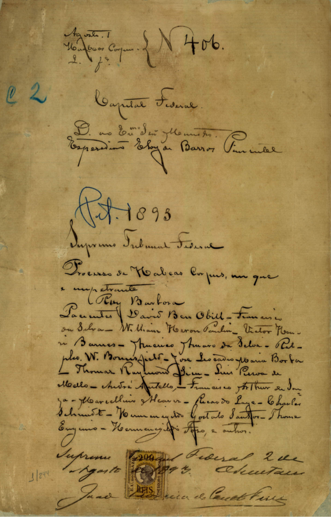 Imagem da capa do HC 406