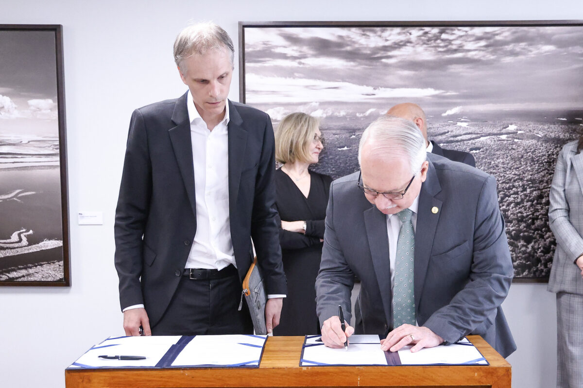 Assinatura do termo de cooperação entre o STF e a Universidade de Münster