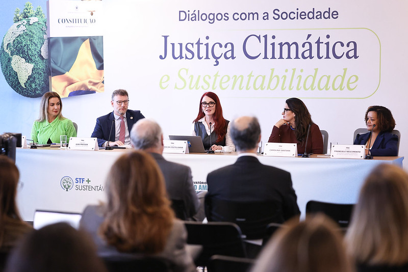 Evento no STF reúne vozes da ciência, do direito e de comunidades em defesa do meio ambiente