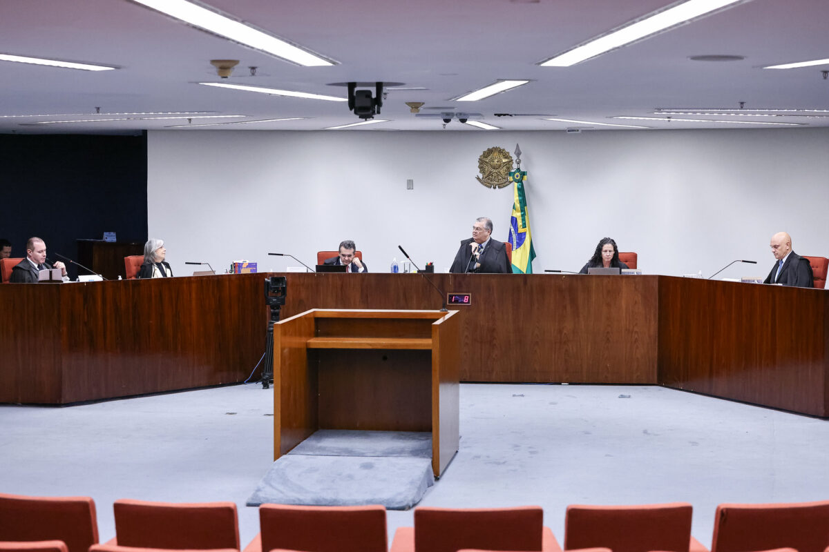 1ª Turma do STF julgou 3.973 processos no primeiro semestre de 2026