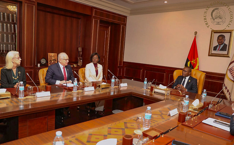 Fachin reforça laços institucionais entre Brasil e Angola em visita ao Parlamento angolano