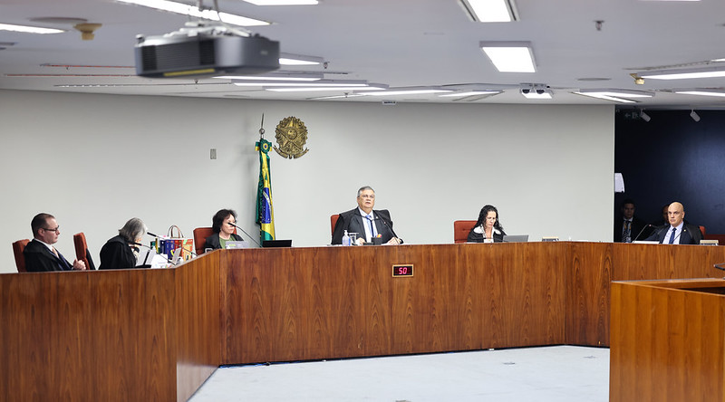 Sessão da Primeira Turma do STF.