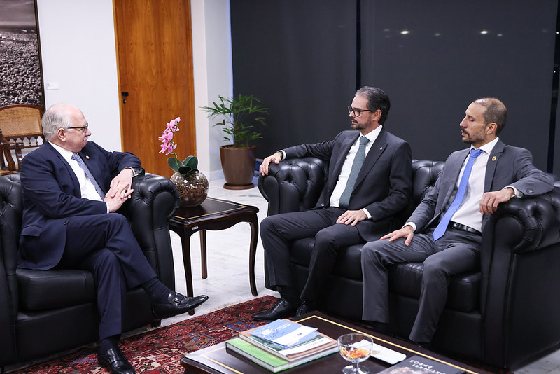 Presidente do STF em audiência com Del. Valdecy Urquiza, Secretário Geral da Interpol