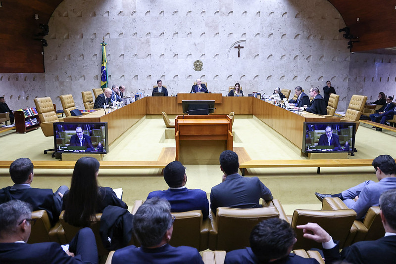 Sessão plenária do STF