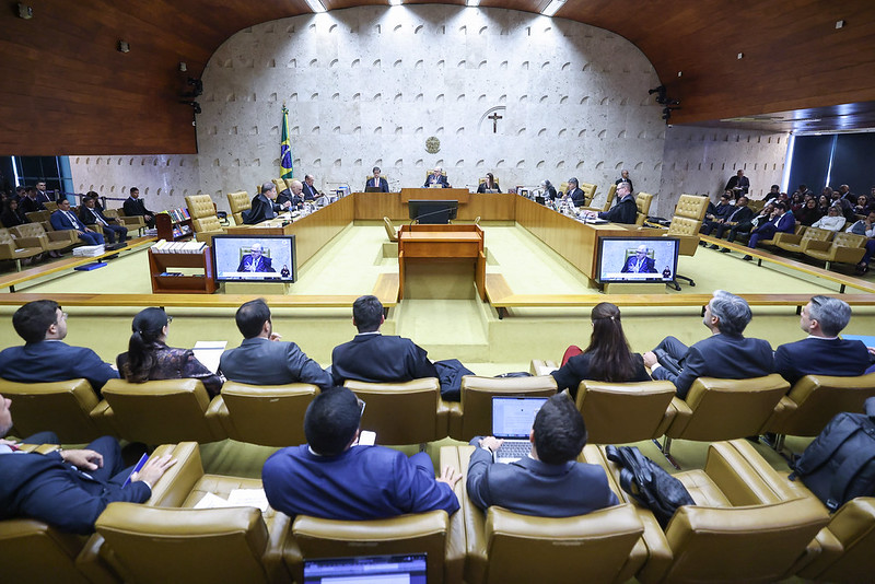 Sessão plenária do STF