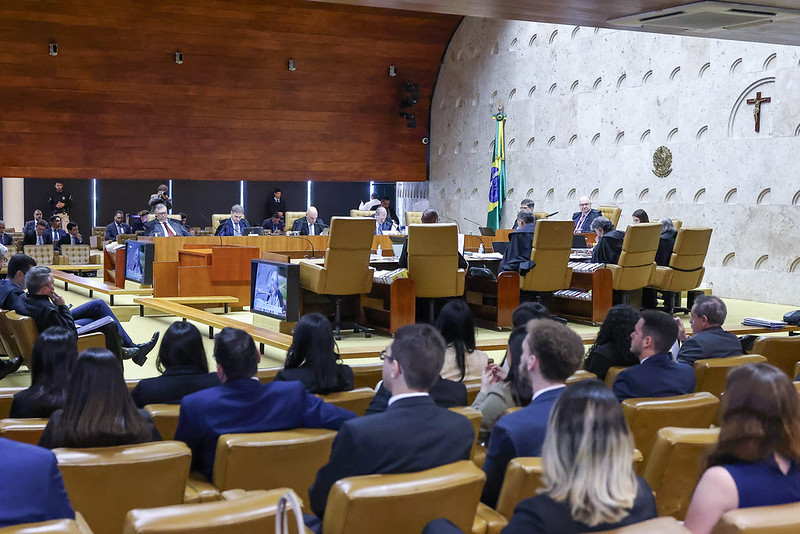Sessão plenária do STF